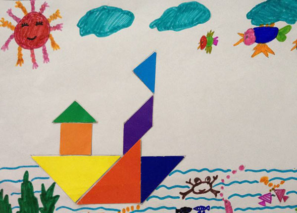 七巧板怎么给孩子讲解,七巧板怎么玩才聪明