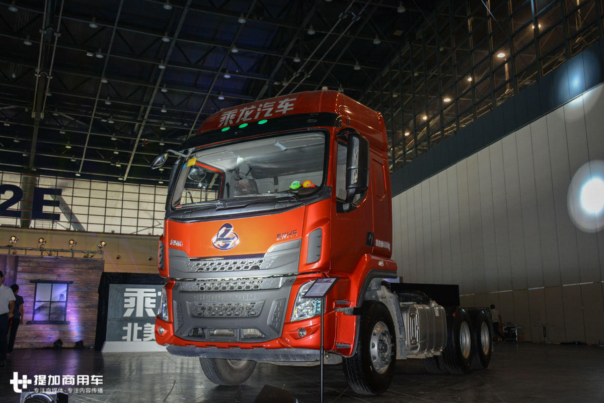 新款乘龙h5v牵引车报价,中长途重卡