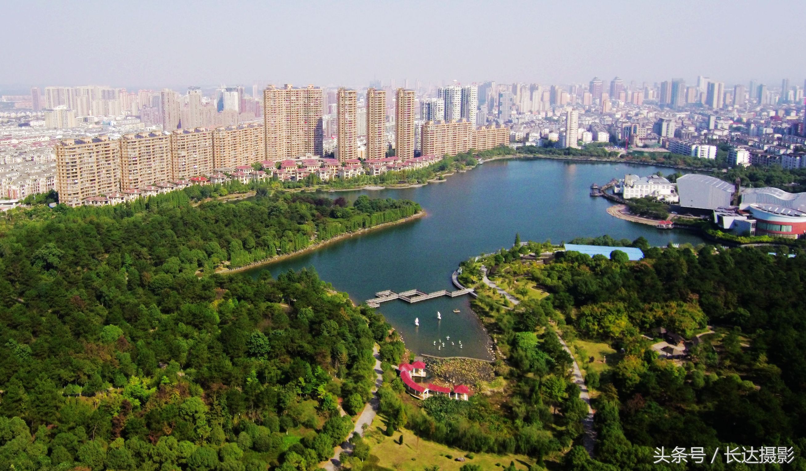 新余航拍最新视频,新余国家森林城市