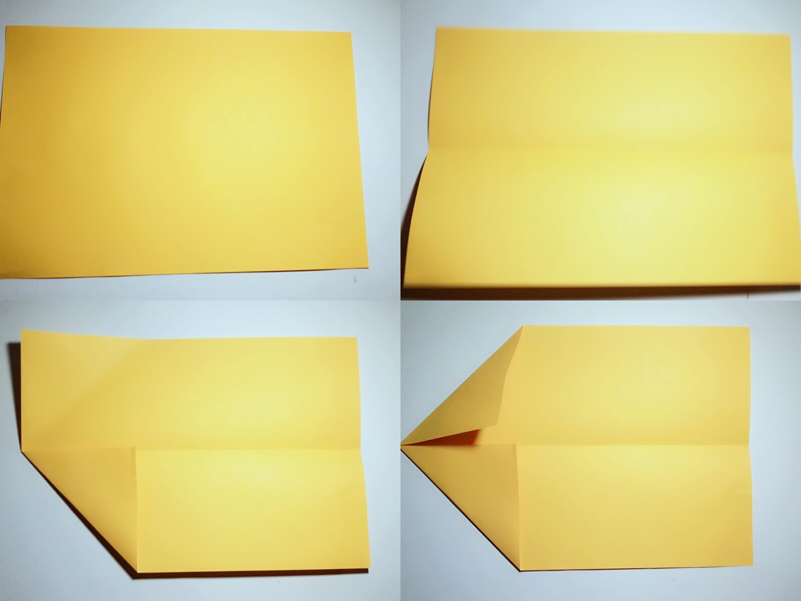 纸飞机童年叠法,童年100款纸飞机慢动作教程