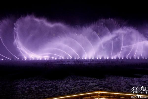 郑州航空港喷泉,郑州漂浮音乐喷泉