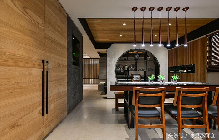 承载东方艺匠之心，博腾装饰板塑造写意桃花源