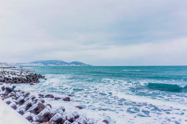 小樽初雪,小樽看日出