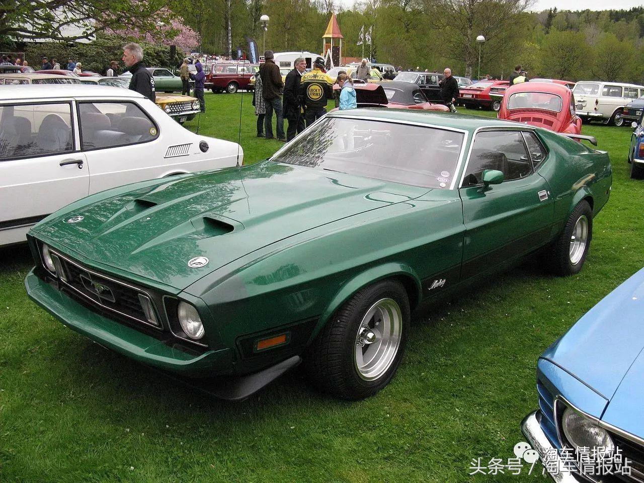 美国经典肌肉跑车福特野马,野马传奇肌肉车