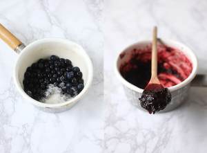 超简单蓝莓冻芝士蛋糕,不用烤的蓝莓芝士蛋糕