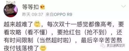 发誓今年双十一坚决不向某些商家势力低头！套路简直太深了！