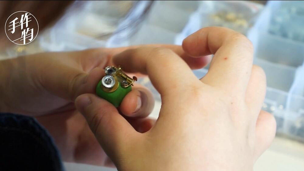 手工制作娇小可爱的软陶小机器人——图文分解