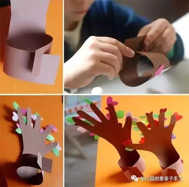 幼儿园圆形卡纸创意手工,幼儿园半立体手工作品圆形卡纸