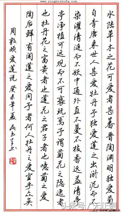 邹慕白书法作品欣赏硬笔书法,顾仲安的书法欣赏