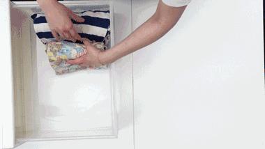 家居收纳整理小窍门叠衣服,生活小妙招叠衣服的技巧