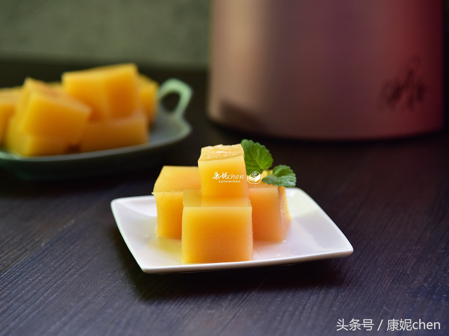 彩色皮冻制作方法视频,彩色皮冻做法