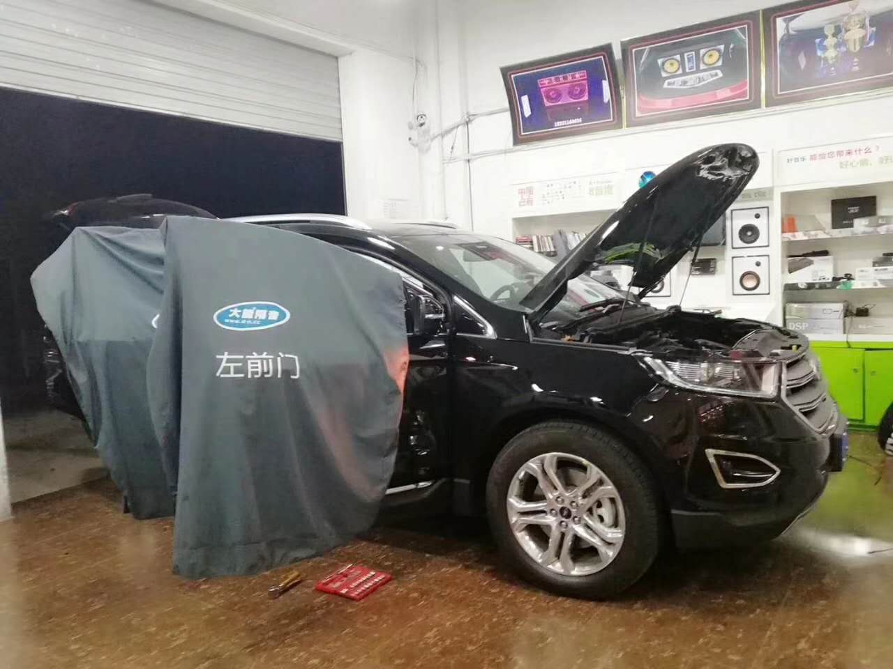 福特锐界可以选装b&o音响吗,锐界plus低配6个喇叭音响改装