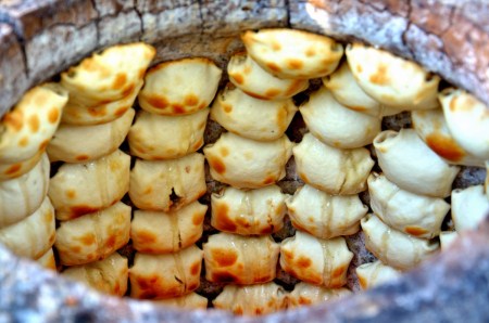 *疆新**恺撒烤包子，名字霸气还好吃，一天卖出5000个！