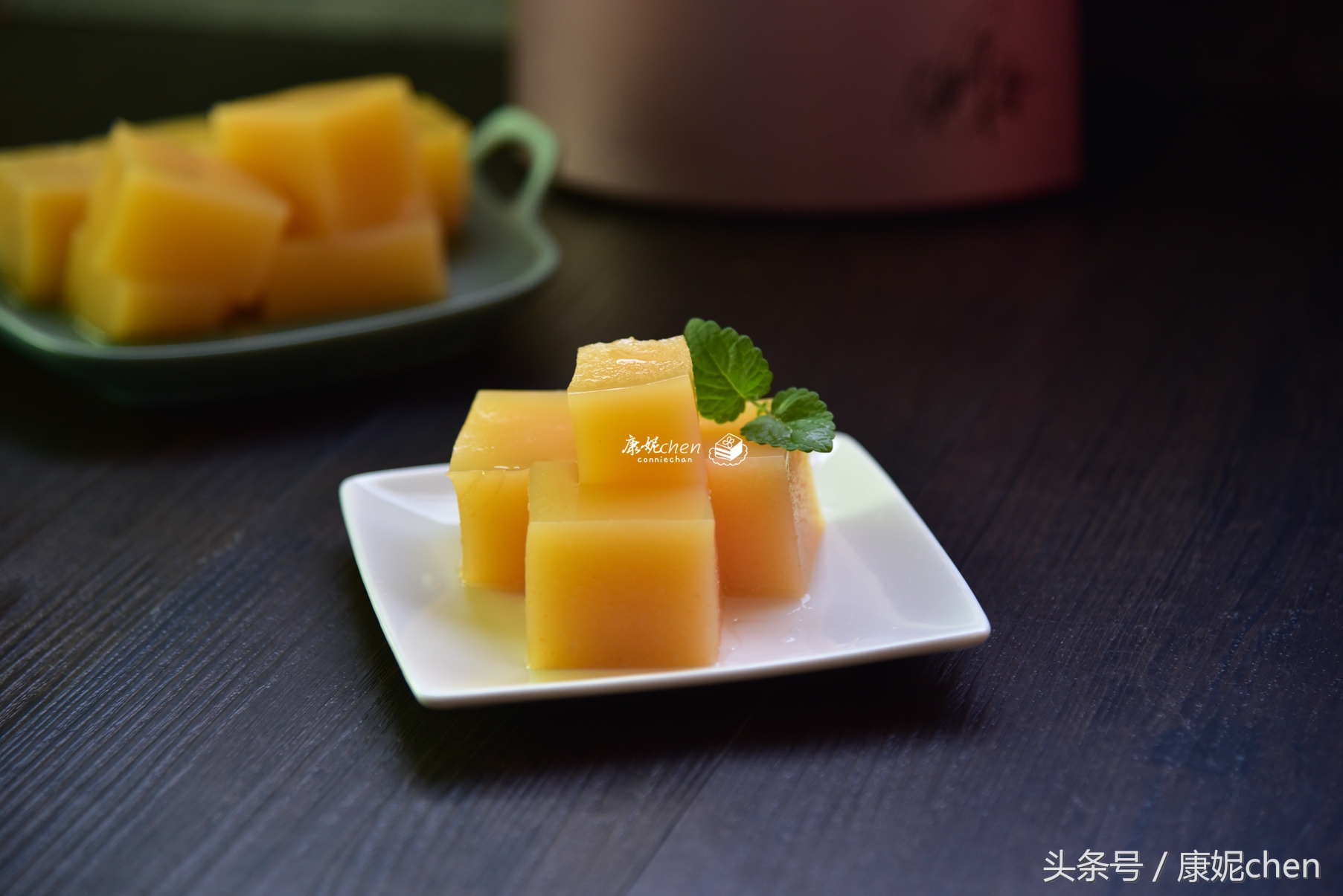 彩色皮冻制作方法视频,彩色皮冻做法