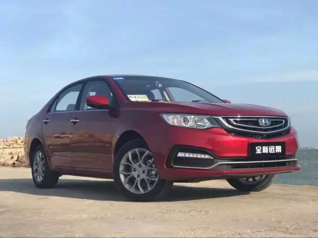 百万销量家轿,吉利远景s12018款1.4tcvt锋驰型
