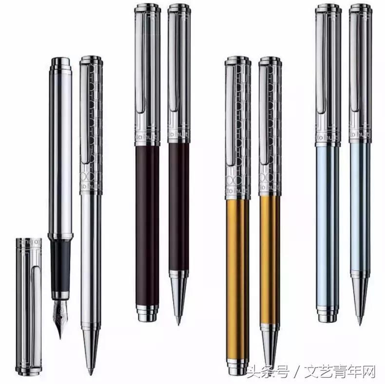 外国高颜值笔,外国好看全金属的笔