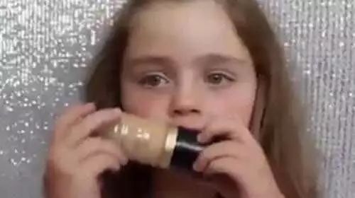 手残还怪化妆品不好?还不如人家5岁萝莉