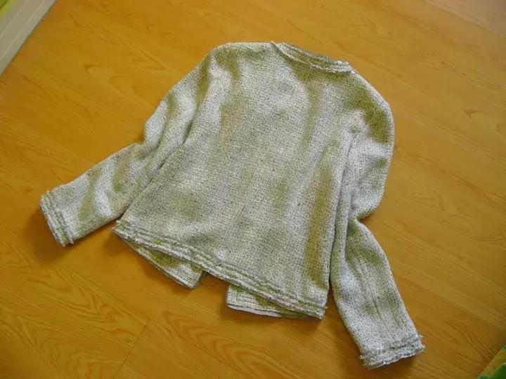 春季小外套裁剪图,最简单的三片春秋外套裁剪