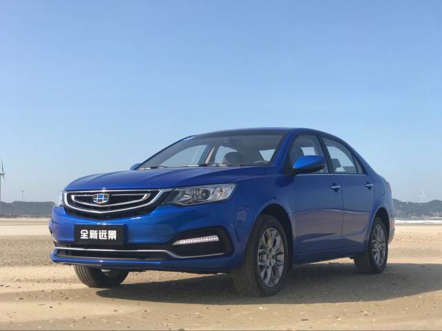 百万销量家轿,吉利远景s12018款1.4tcvt锋驰型