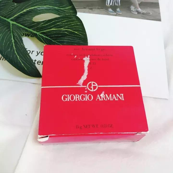 推荐阿玛尼黑气垫,阿玛尼红气垫真实测评瑕疵皮