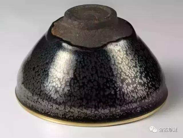 银油斑建盏,建盏鹧鸪斑和油滴斑区别