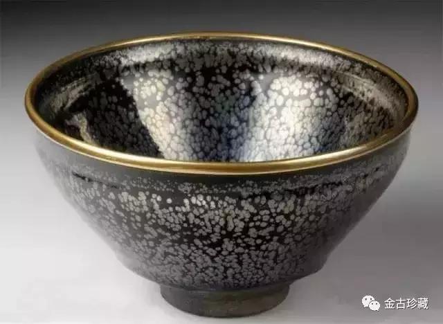 银油斑建盏,建盏鹧鸪斑和油滴斑区别