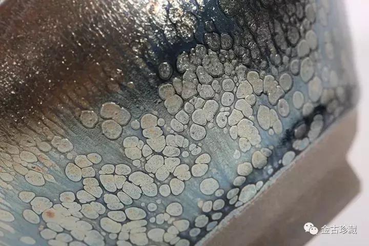 银油斑建盏,建盏鹧鸪斑和油滴斑区别