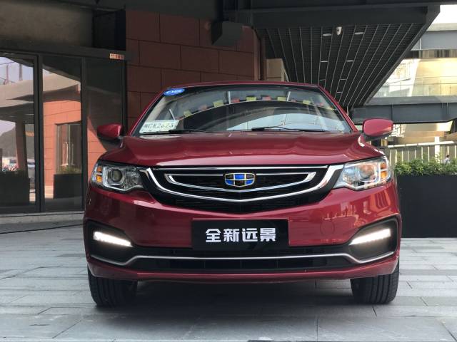 百万销量家轿,吉利远景s12018款1.4tcvt锋驰型