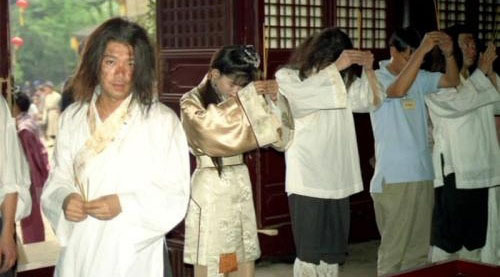 周星驰张敏幕后花絮,西游降魔周星驰幕后花絮