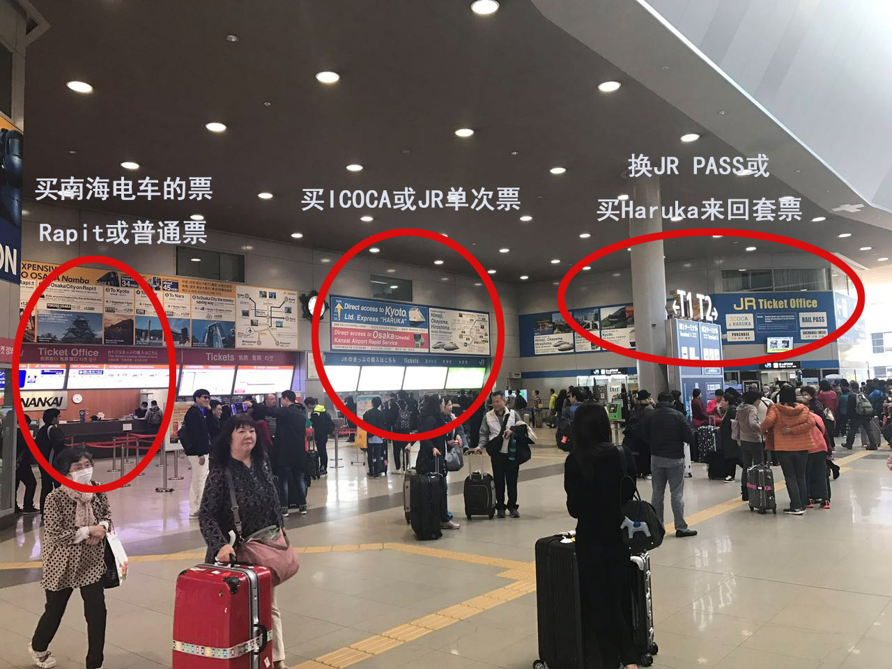 入境大阪需要什么流程,入境关西机场