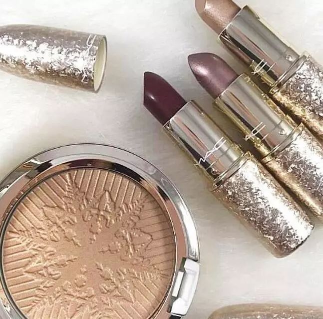 mac圣诞限定口红深唇试色,mac圣诞限定口红无滤镜试色