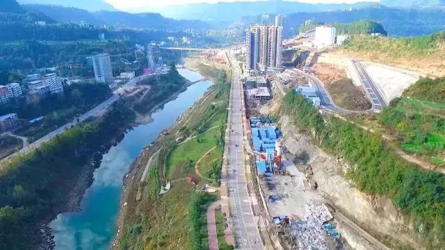 通江靓丽风景,通江城市航拍