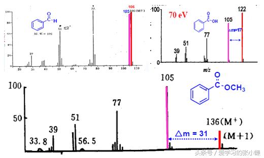 质谱图分子离子峰是怎么确定的,质谱图的峰数代表什么