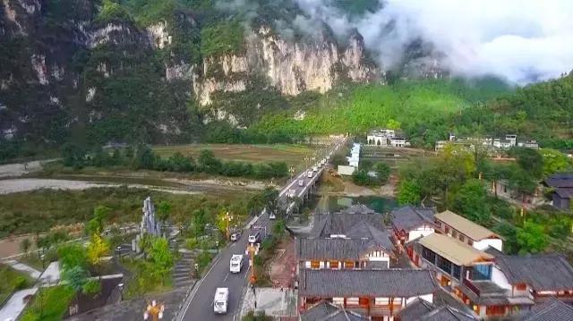 通江靓丽风景,通江城市航拍