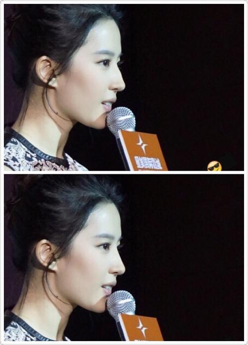 刘诗诗刘亦菲五官比较,刘诗诗刘亦菲肩膀对比