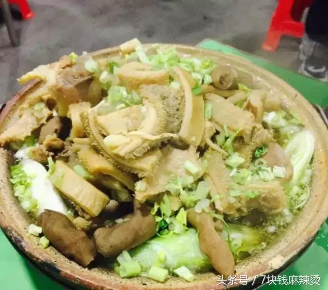 广东炭火牛杂煲教程,广州冬天牛杂煲