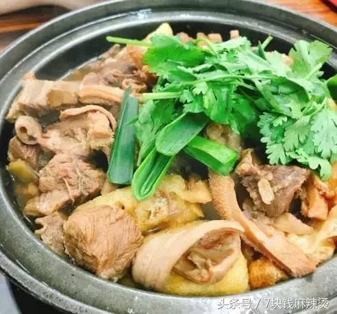 广东炭火牛杂煲教程,广州冬天牛杂煲