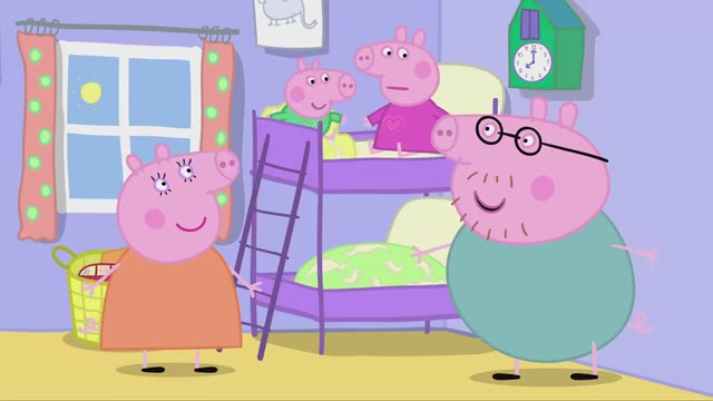 小猪佩奇第22集牙仙子,陪小孩儿看小猪佩奇