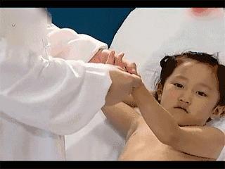 小儿推拿手法大全治咳嗽,感冒咳嗽小儿推拿手法图解