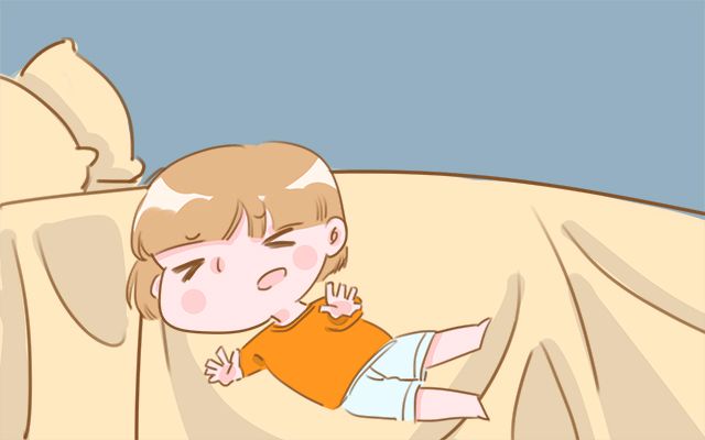 三岁宝宝掉床然后接着睡了有事吗,怕宝宝掉床除了护栏还有什么办法