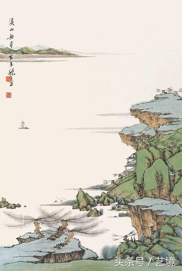 诗性翰墨——刘艳会新青绿山水作品品鉴