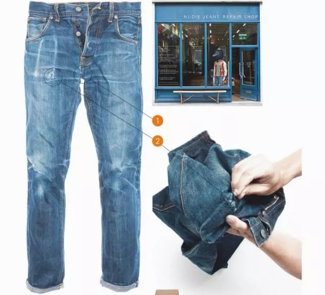 牛仔裤修补过程视频,牛仔裤破洞无痕修复贴