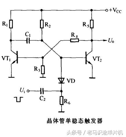 单稳态触发器的四种基本电路,单稳态触发电路图讲解