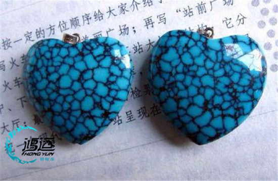 白乌兰花绿松石的特征,鸿运堂绿松石