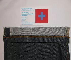 牛仔裤修补过程视频,牛仔裤破洞无痕修复贴