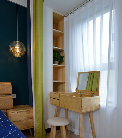 双宋结婚新房如果这样装~上海高桥新城89㎡北欧实景，隐形门亮了