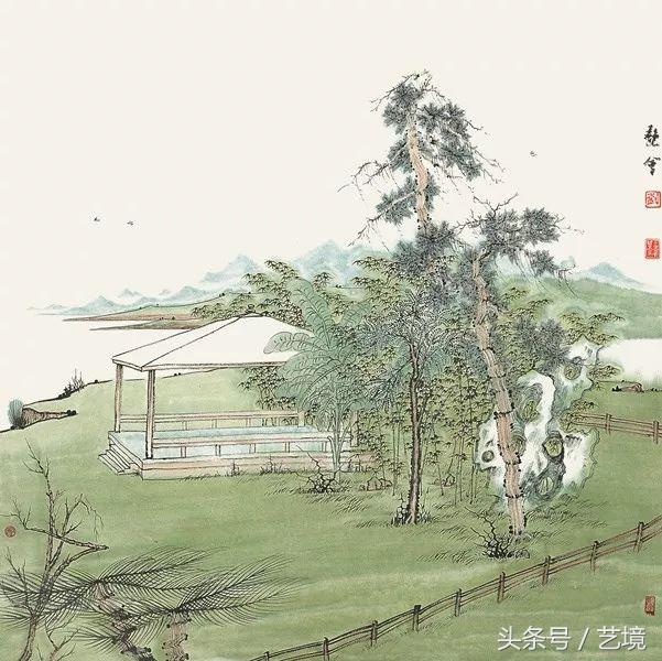 诗性翰墨——刘艳会新青绿山水作品品鉴