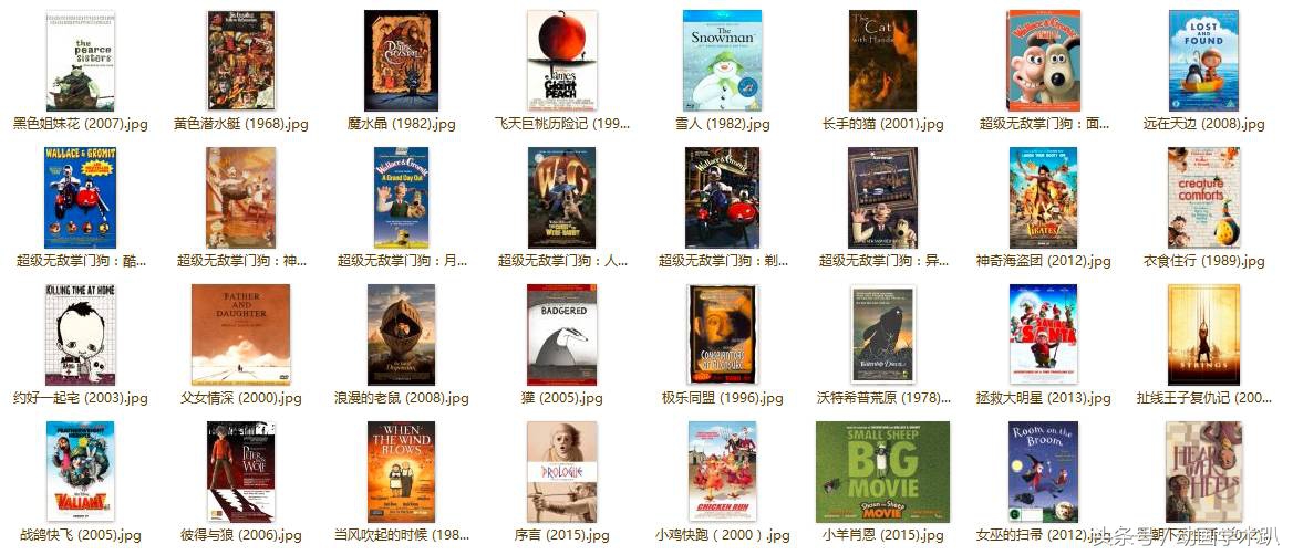 1000张!史上最全动画电影海报合集