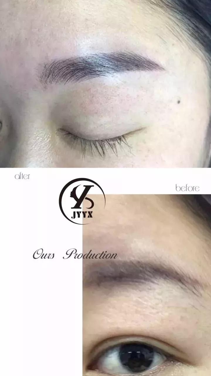 眉毛有点发蓝用什么颜色,经期做眉毛会导致发蓝吗