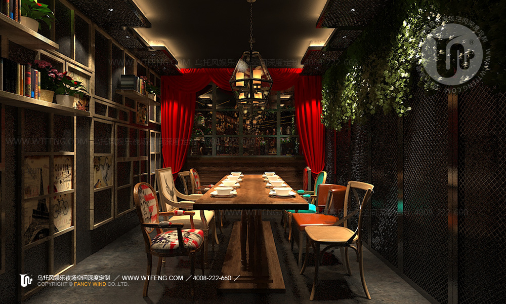 200平县城音乐餐吧设计,清吧音乐餐厅设计